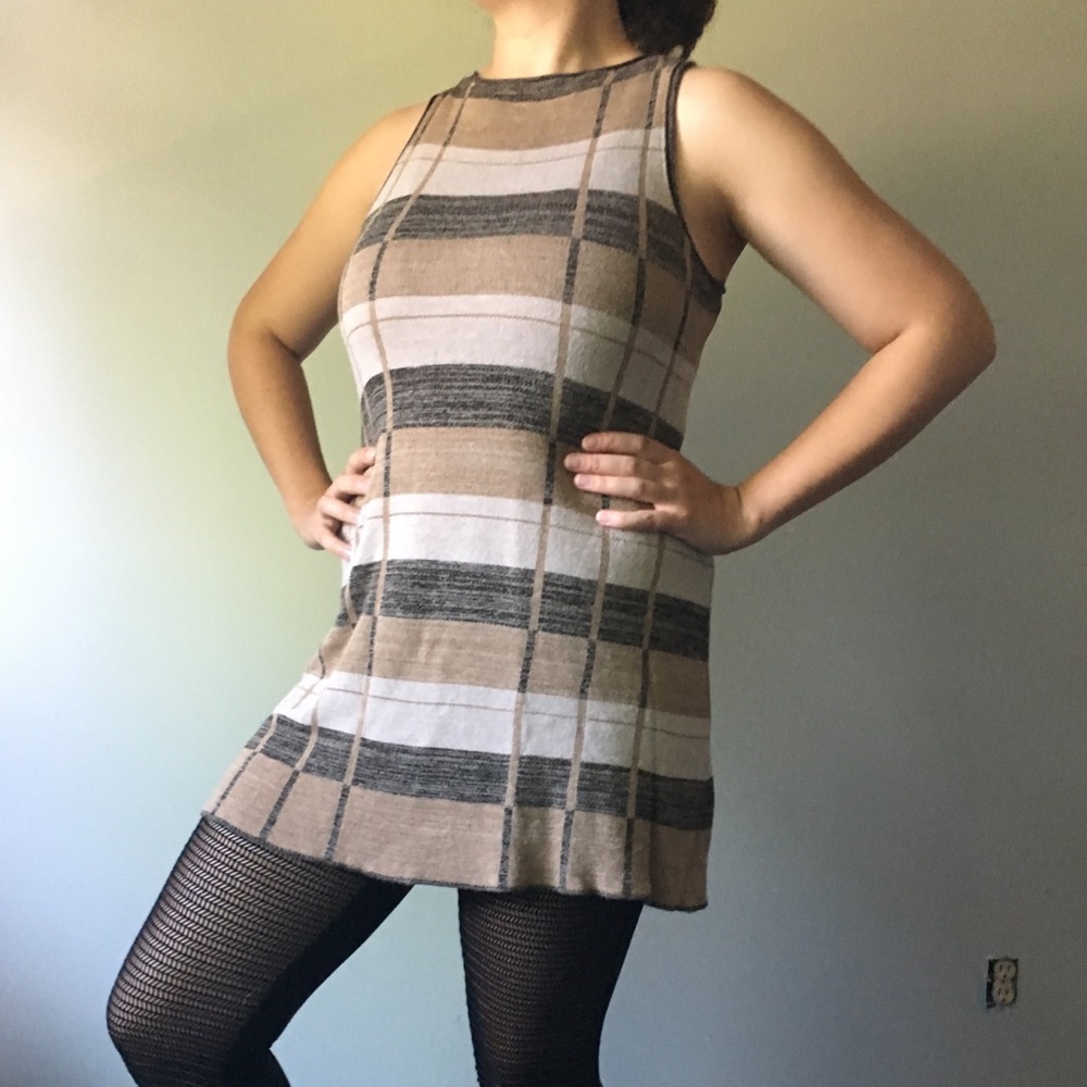 Cute Scholastic Sweater Dress